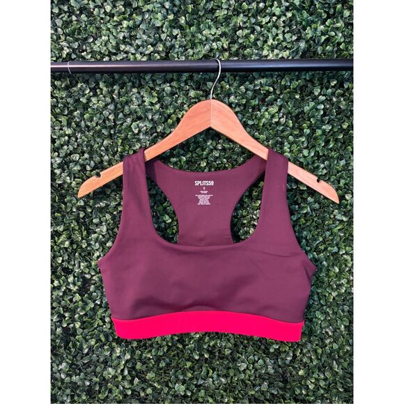 Splits59 Two Tone Dream Sports Bra Sz Small NWOT Anthropologie - Picture 1 of 3
